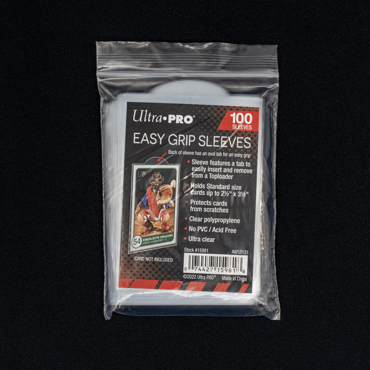 2.5" X 3.5" Easy Grip Card Sleeves (100ct) - Image 8