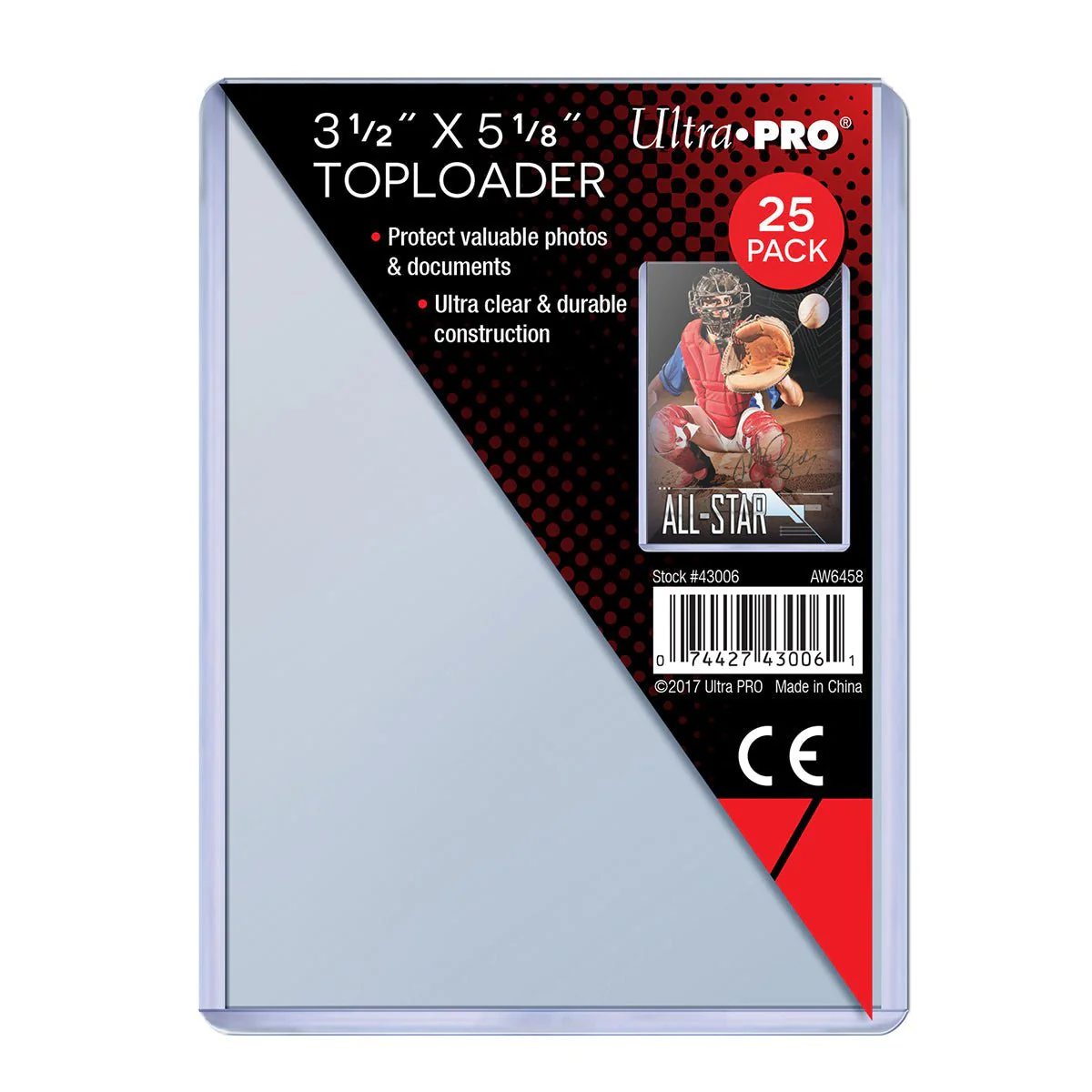 3-1/2" x 5-1/8" TOPLOADER®(25ct)