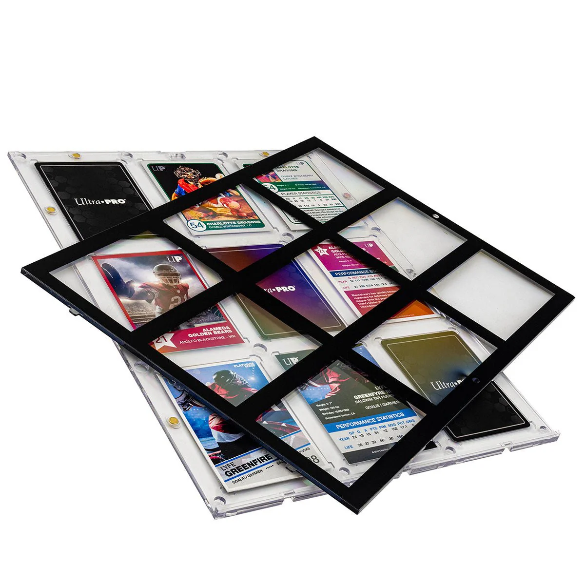 35PT 9-Card Black Border UV ONE-TOUCH® Magnetic Holder - Image 3
