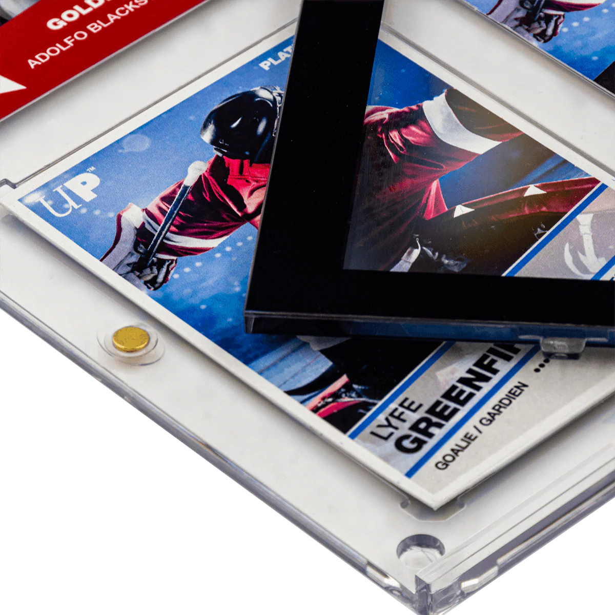 35PT 9-Card Black Border UV ONE-TOUCH® Magnetic Holder - Image 4