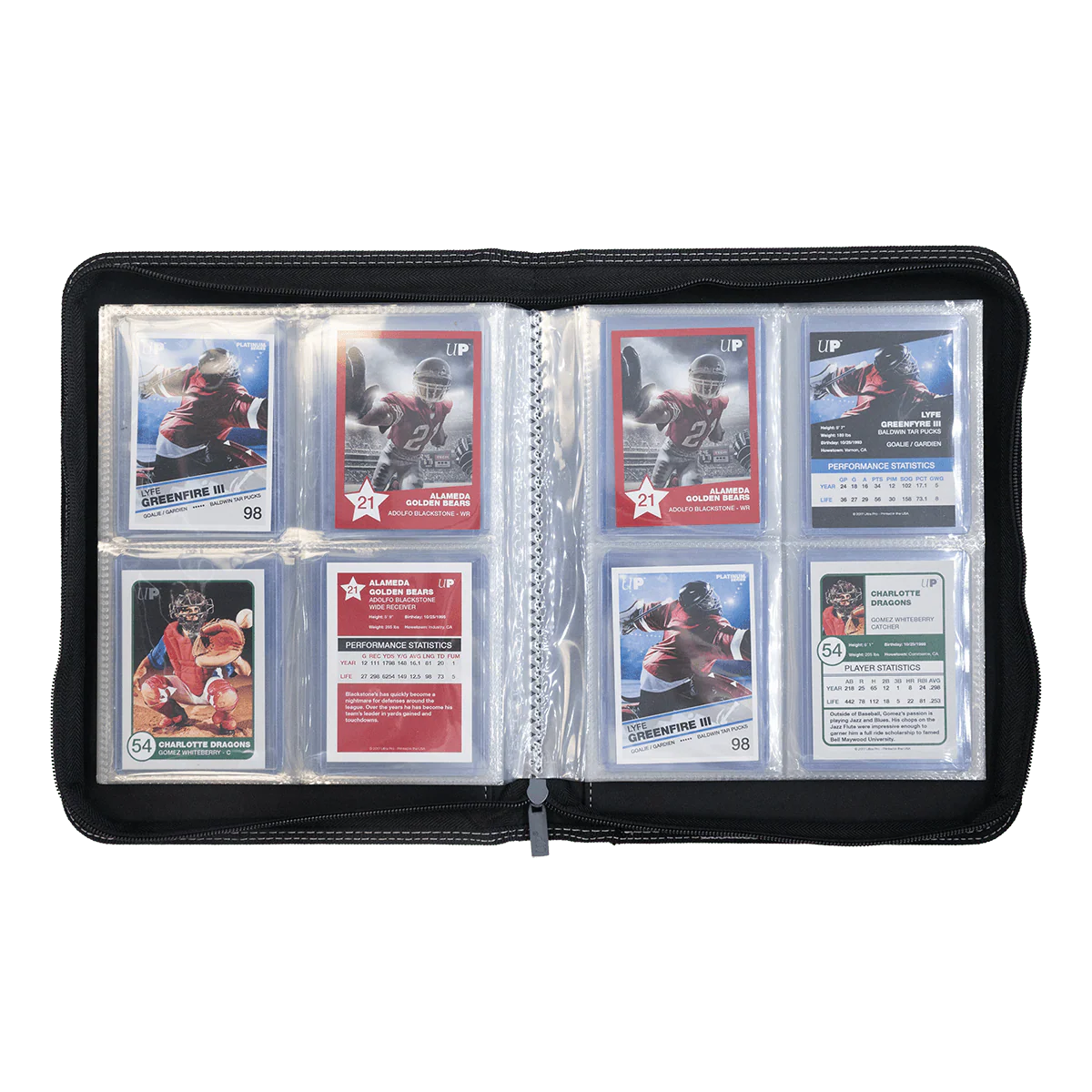 4-Pocket TOPLOADER® Zippered Premium PRO-BINDER® - Image 3