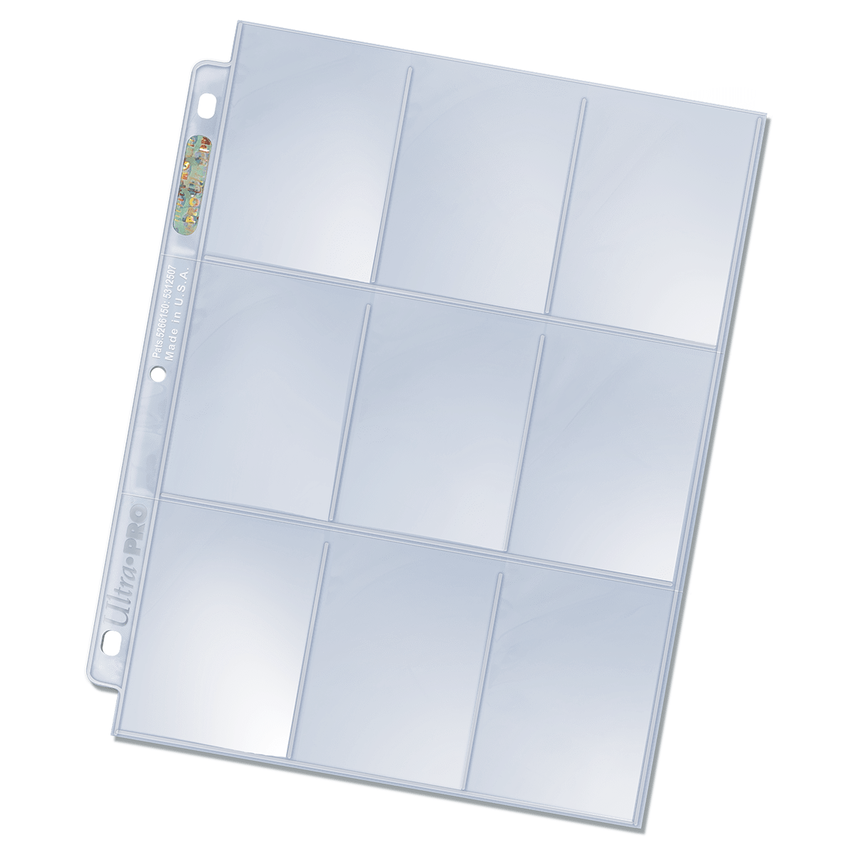 9-Pocket Retail Page for Standard Size Cards (10ct) - Image 2