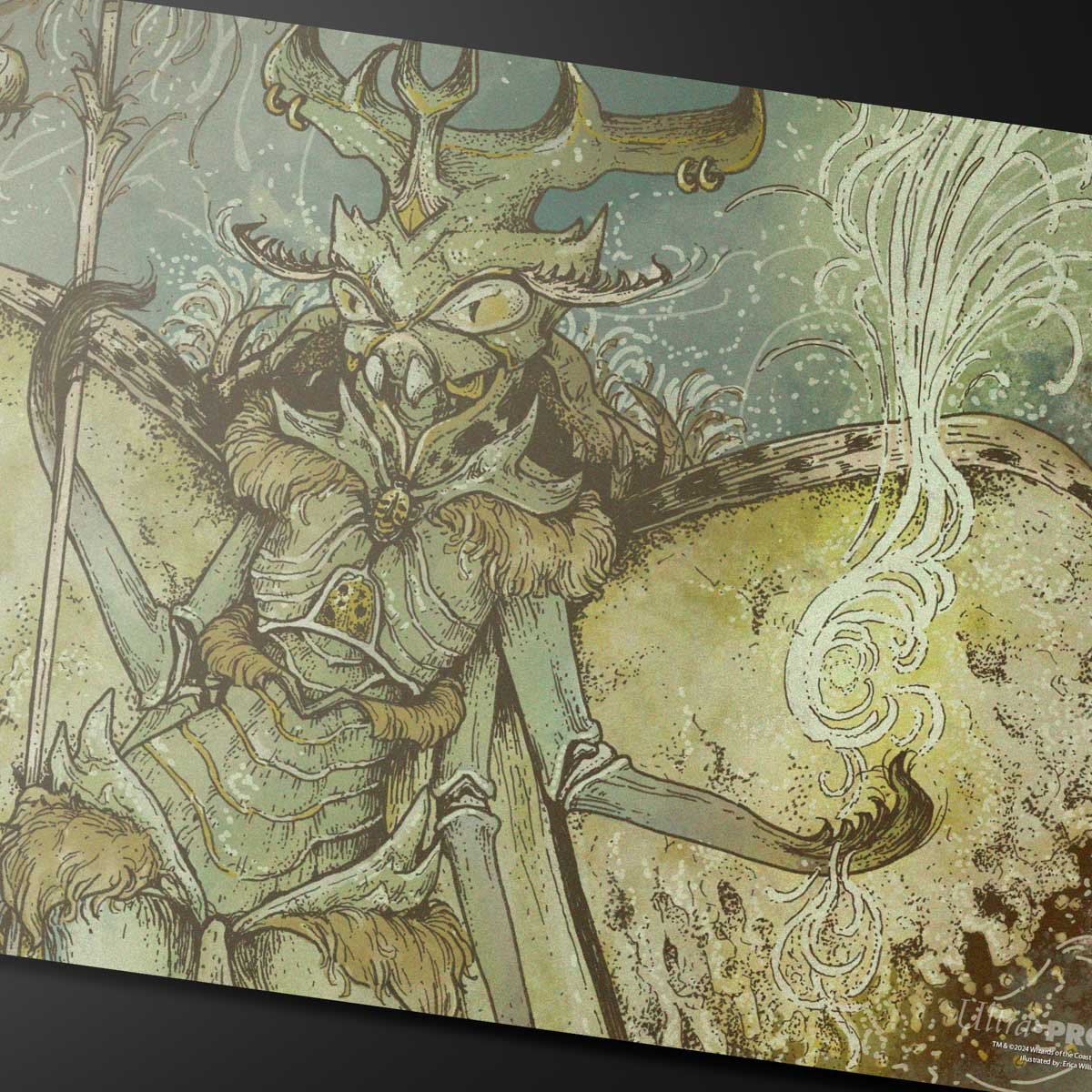 Aetherdrift Aatchik, Emerald Radian Playmat for Magic: The Gathering