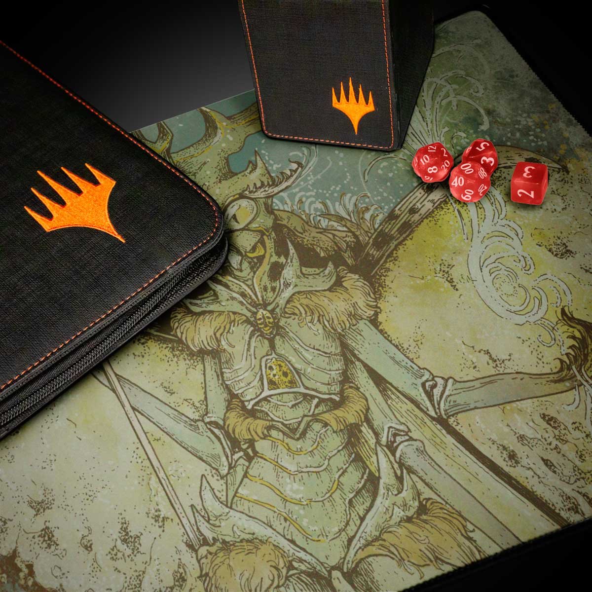 Aetherdrift Aatchik, Emerald Radian Playmat for Magic: The Gathering - Image 3