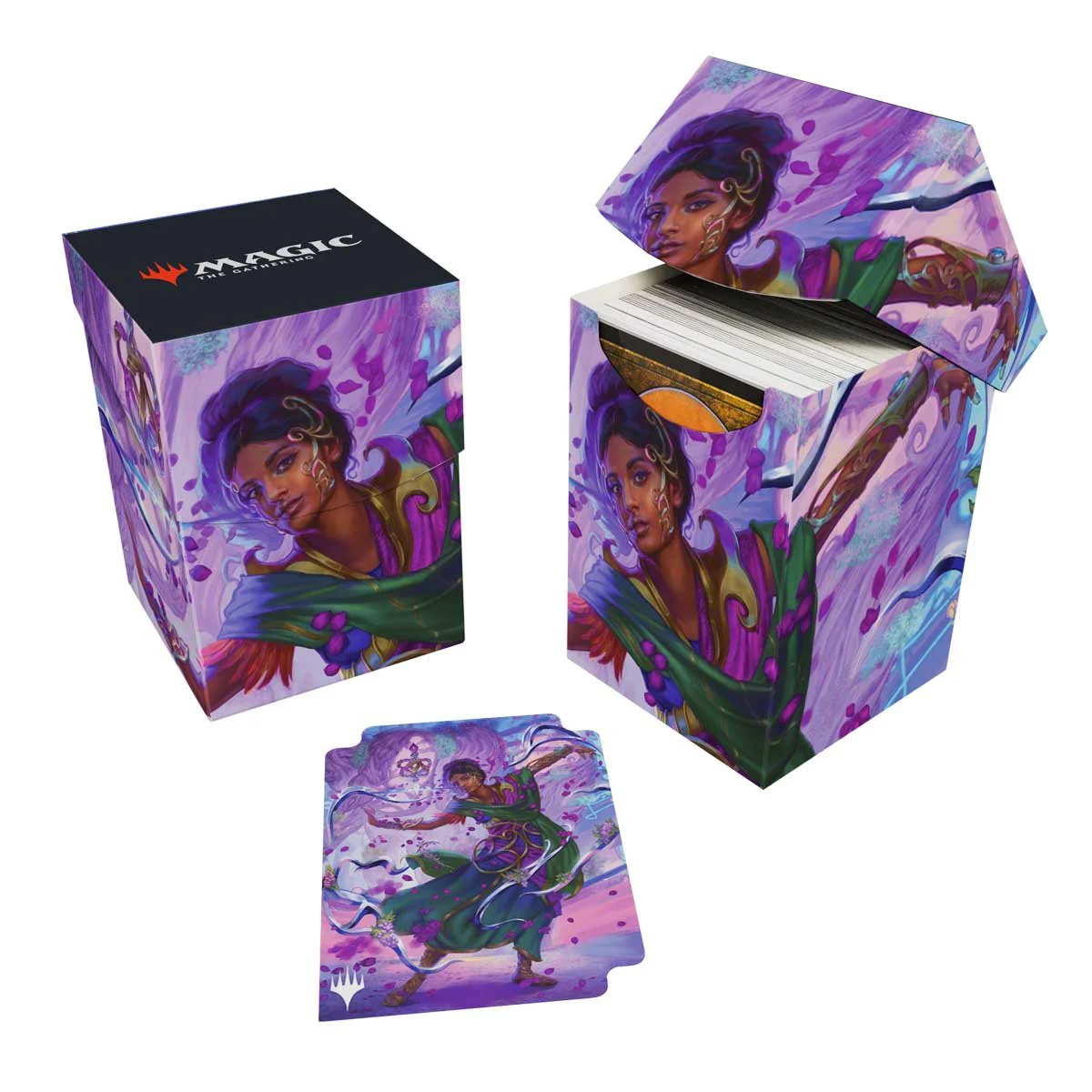 Aetherdrift Avishkar Living Energy (Commander) 100+ Deck Box for Magic: The Gathering