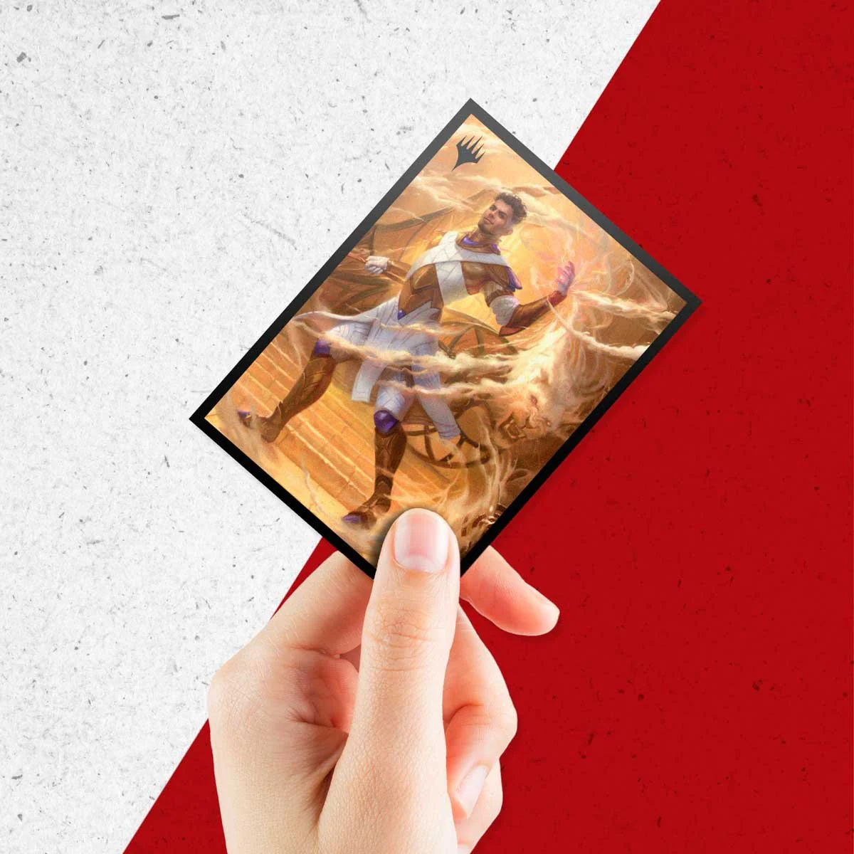 Aetherdrift Basri, Tomorrow’s Champion 100ct DECK PROTECTOR® Sleeves for Magic: The Gathering - Image 4