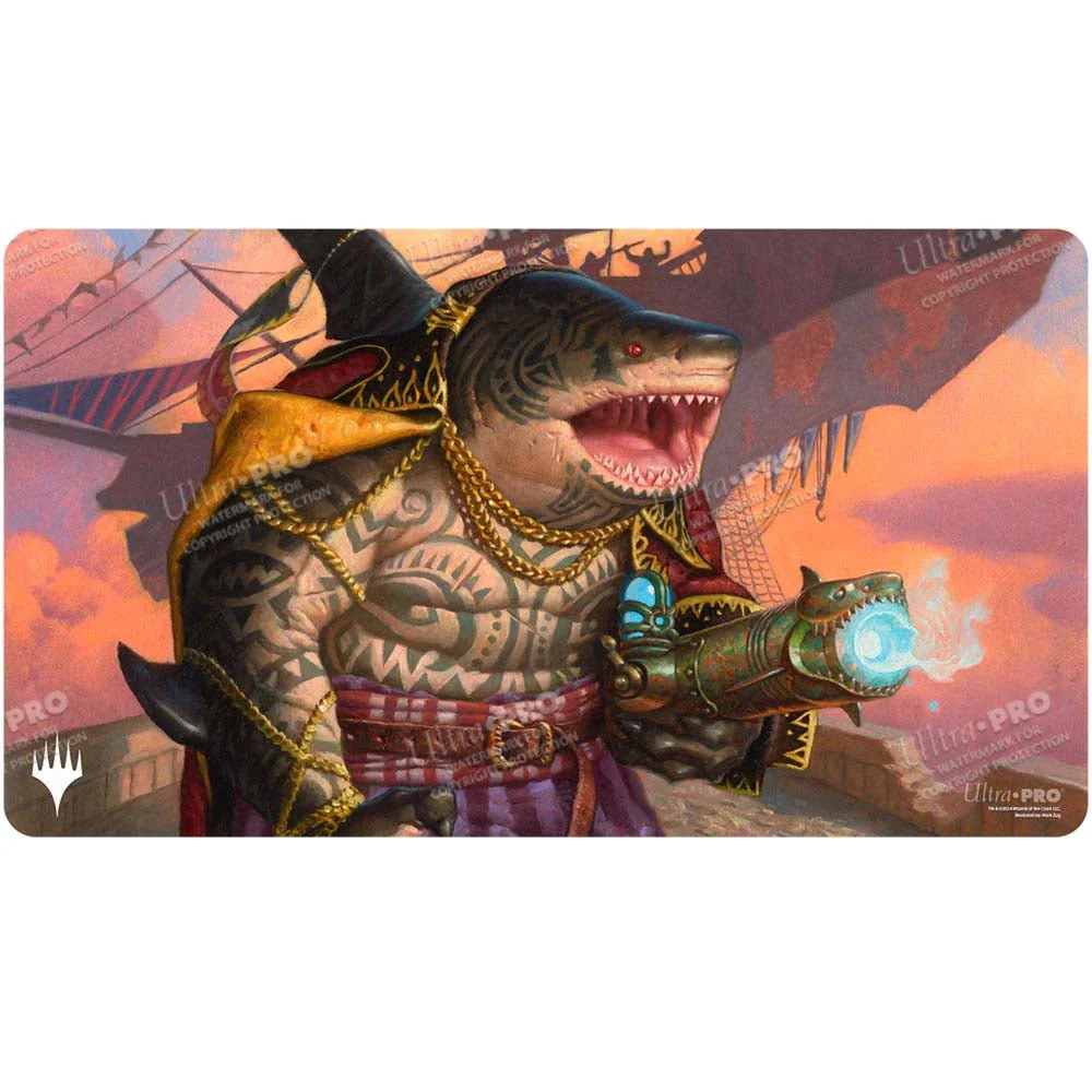 Aetherdrift Captain Howler, Sea Scourge Playmat for Magic: The Gathering - Image 2