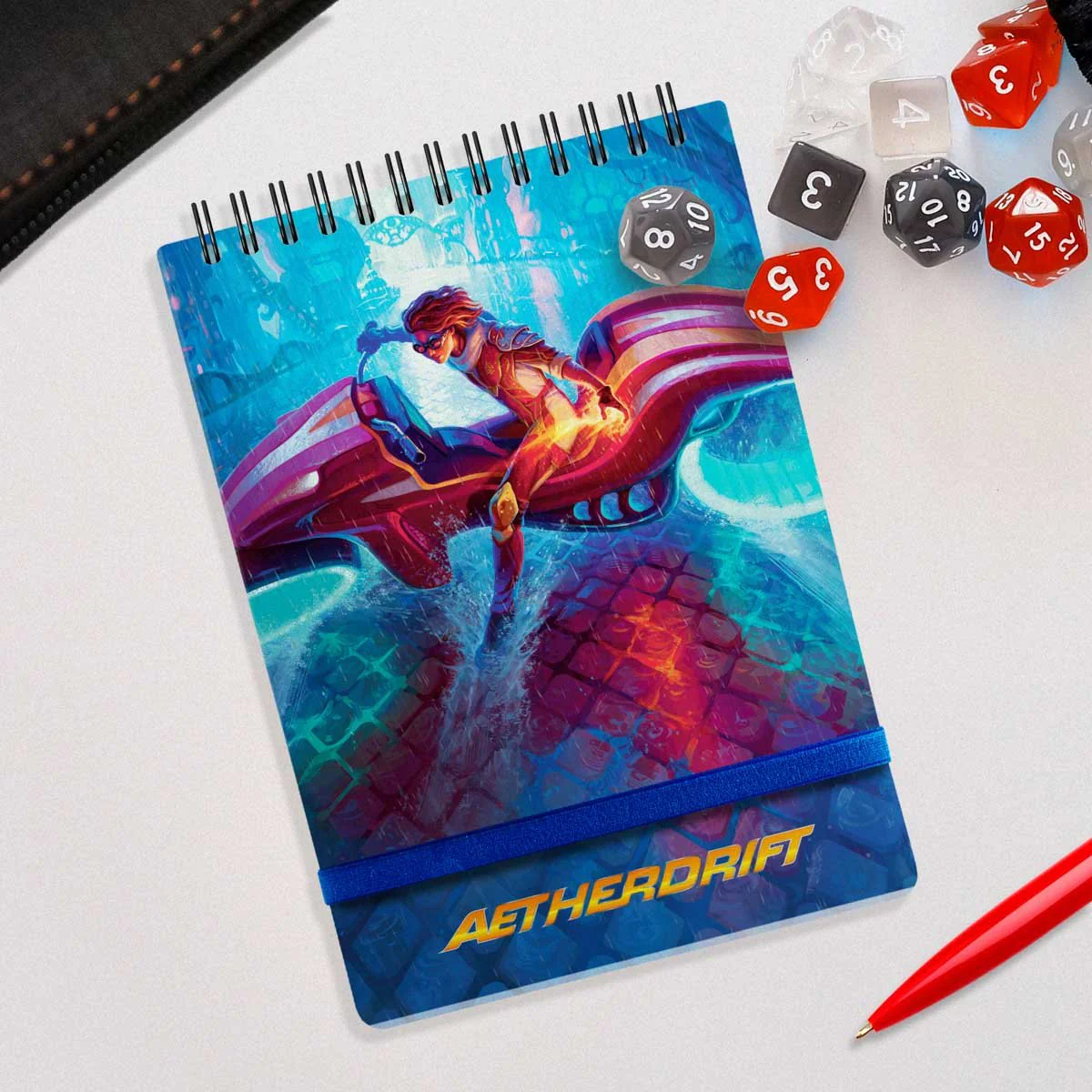 Aetherdrift Chandra Spiral Life Pad for Magic: The Gathering