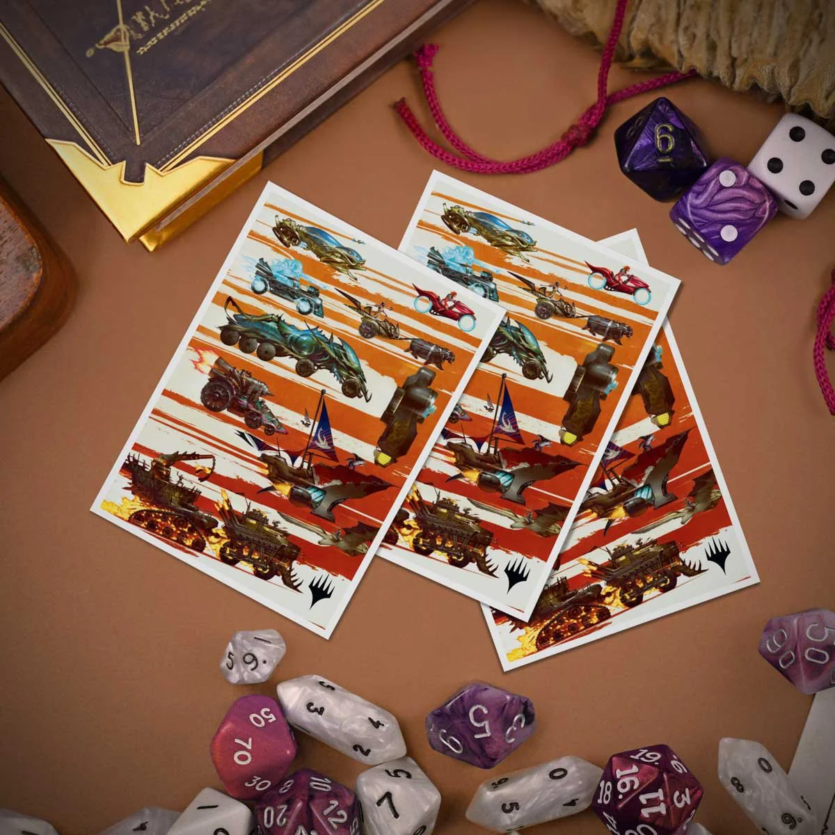 Aetherdrift Finish Line Bundle Key Art 105ct APEX DECK PROTECTOR® Sleeves for Magic: The Gathering - Image 4