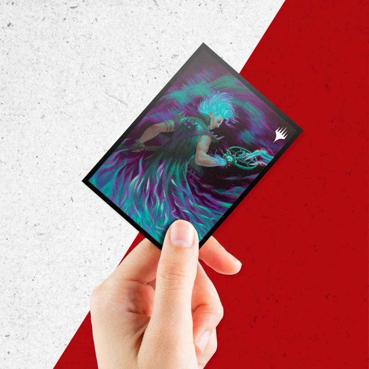 Aetherdrift Winter, Cursed Rider 100ct DECK PROTECTOR® Sleeves for Magic: The Gathering - Image 4