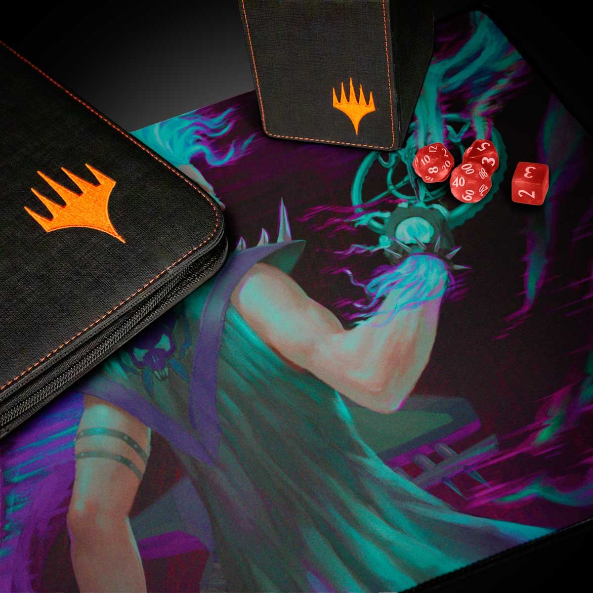 Aetherdrift Winter, Cursed Rider Playmat for Magic: The Gathering - Image 3
