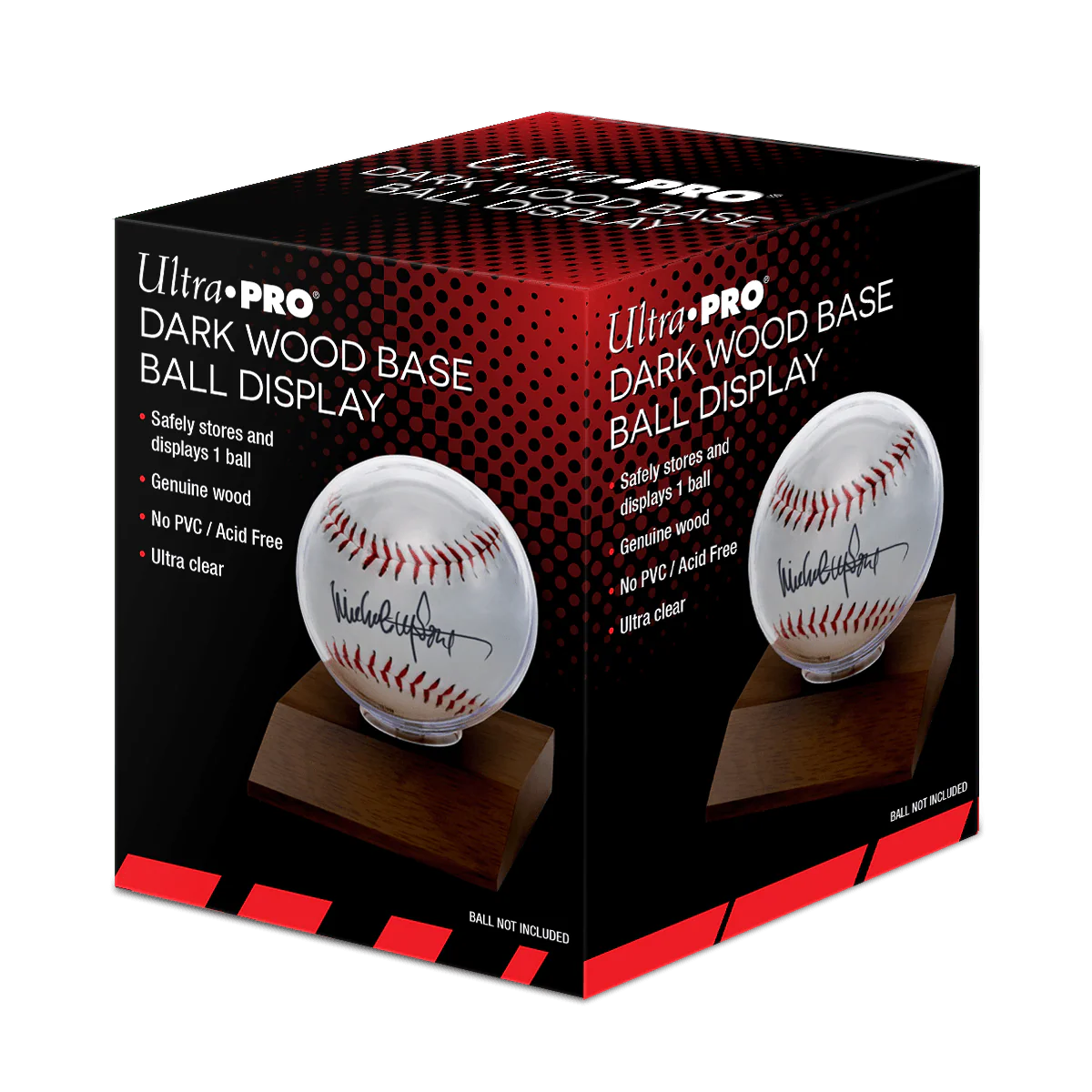 Baseball Wood Base Display Holder - Image 2