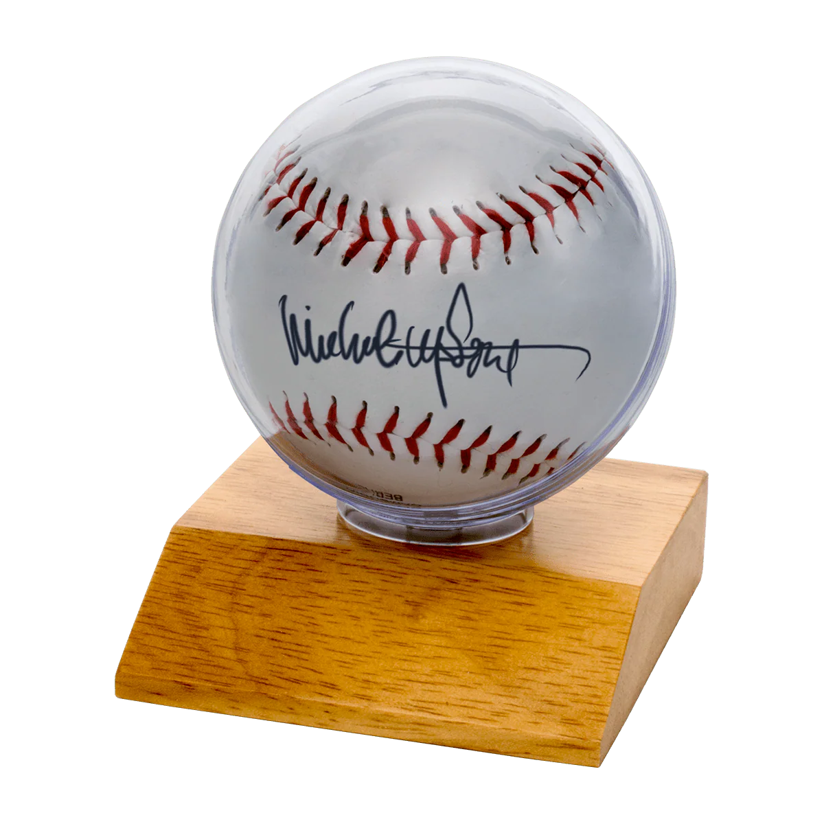 Baseball Wood Base Display Holder - Image 3