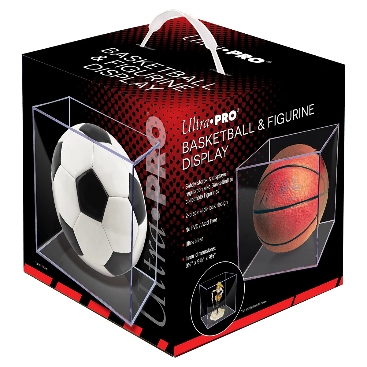 Basketball Clear Square Display Case - Image 2