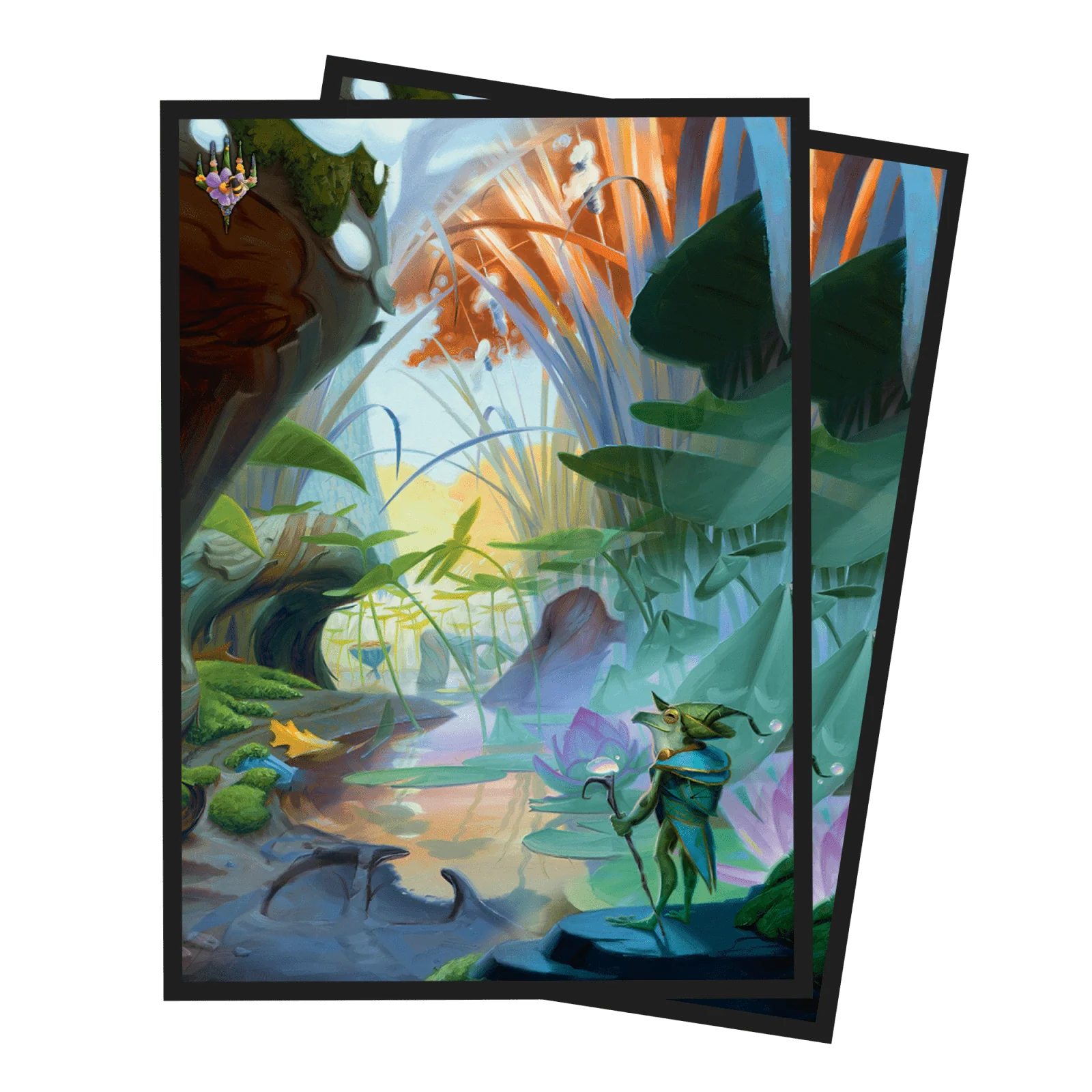 Bloomburrow Season Lands: Island Summer DECK PROTECTOR® Sleeves (100ct) for Magic: The Gathering