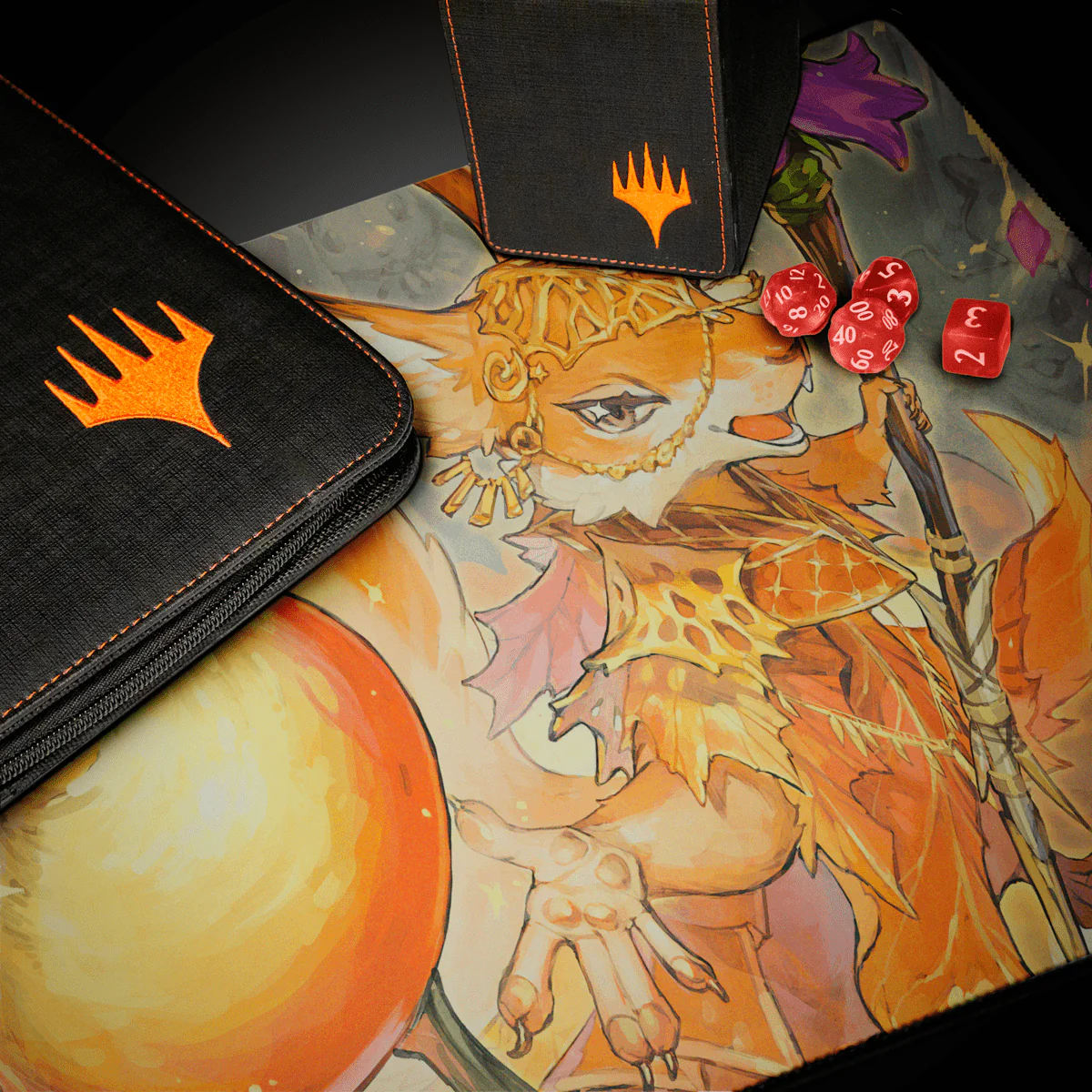 Bloomburrow Hazel of the Rootbloom Standard Gaming Playmat for Magic: The Gathering - Image 3