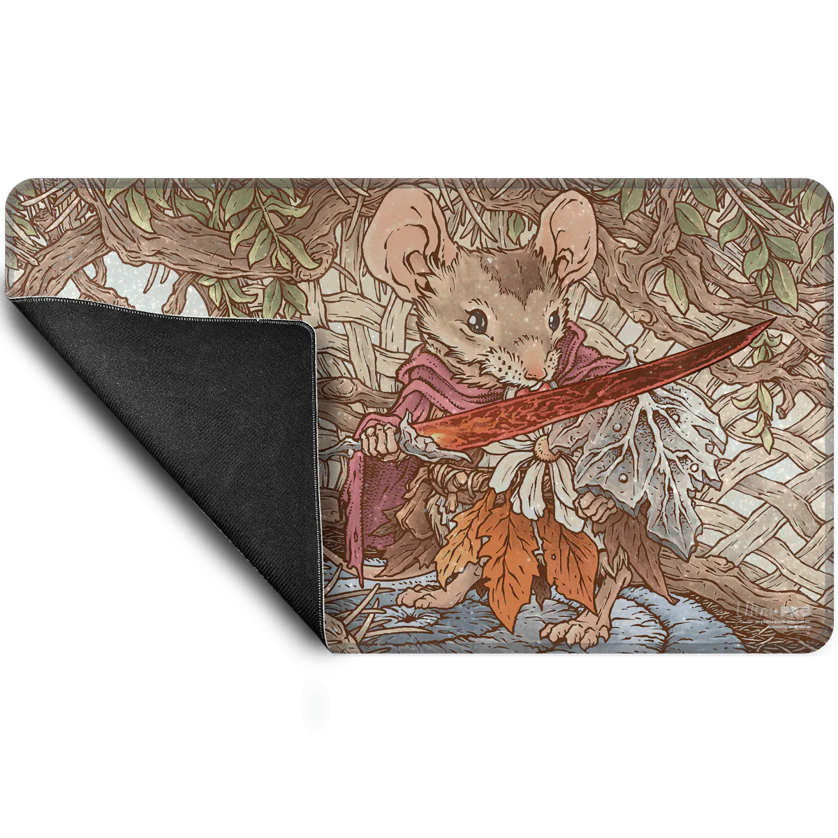 Bloomburrow Mabel, Heir to Cragflame HOLOFOIL® Standard Gaming Playmat for Magic: The Gathering - Image 3
