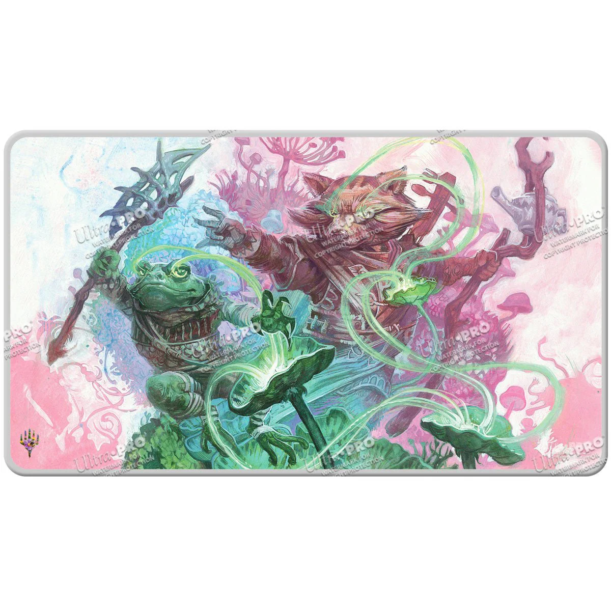 Bloomburrow Sylvan Tutor Stitched Edge Standard Gaming Playmat for Magic: The Gathering - Image 2