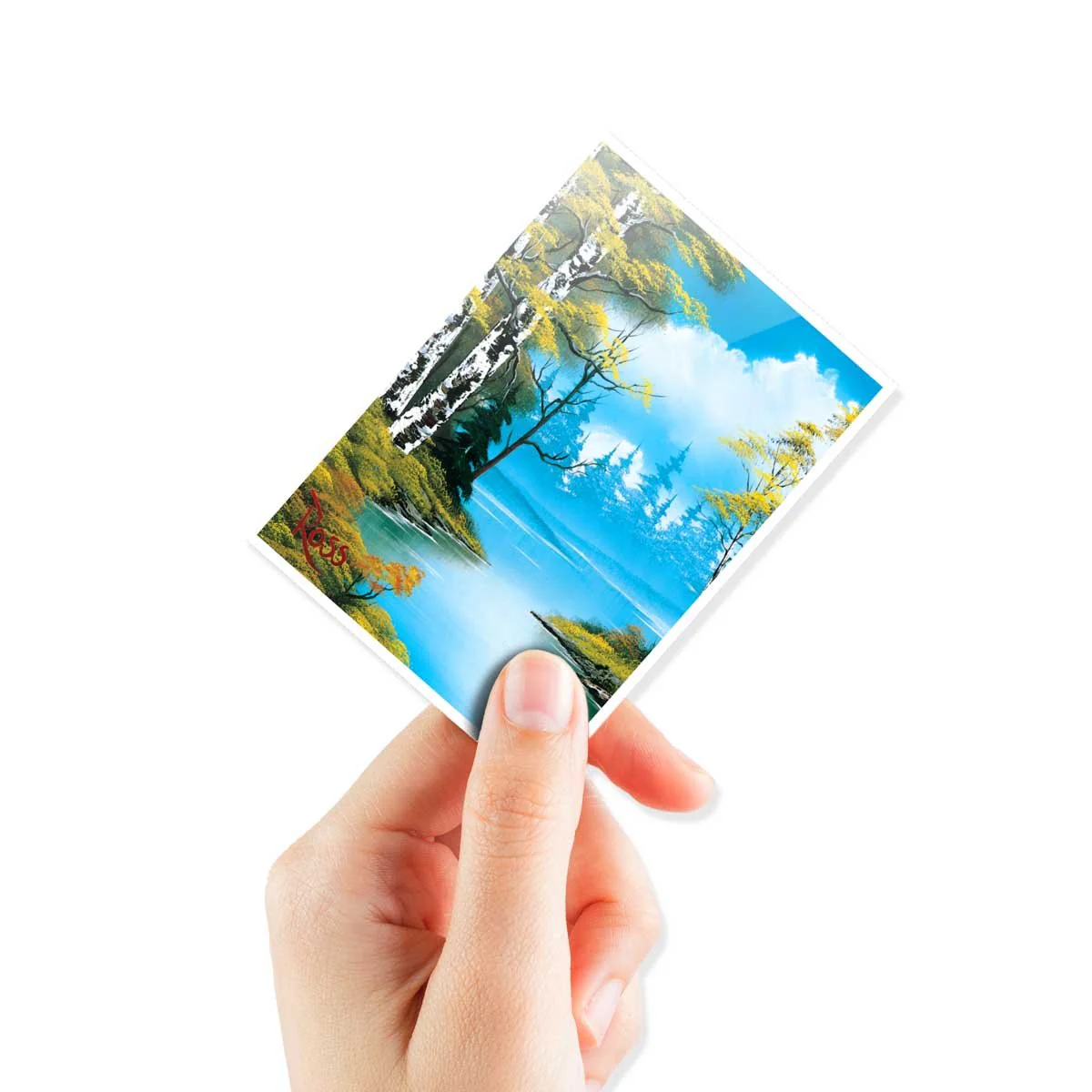 Bob Ross Lakeside Path 105ct APEX DECK PROTECTOR® Sleeves - Image 5