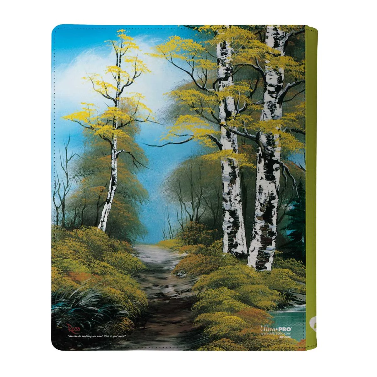 Bob Ross Lakeside Path 9-Pocket Zippered PRO-BINDER® - Image 2