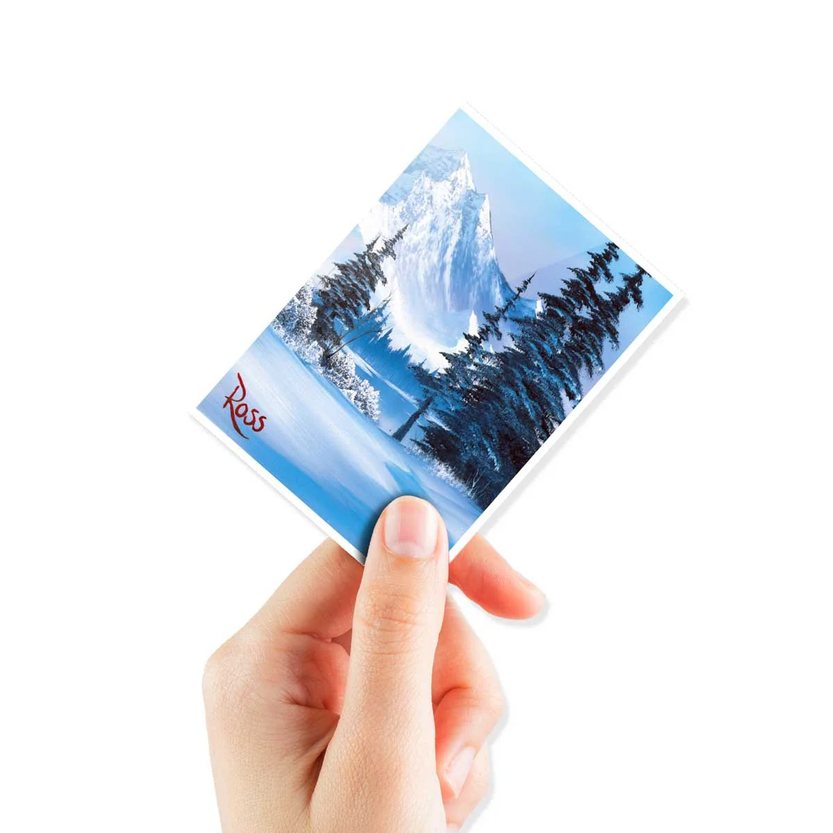 Bob Ross - Winter Paradise 105ct APEX DECK PROTECTOR® Sleeves for Tabletop Gaming - Image 5