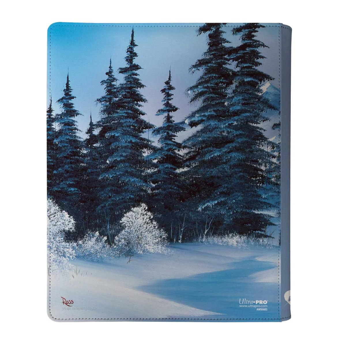 Bob Ross - Winter Paradise 9-Pocket Zippered PRO-BINDER® for Tabletop Gaming - Image 2