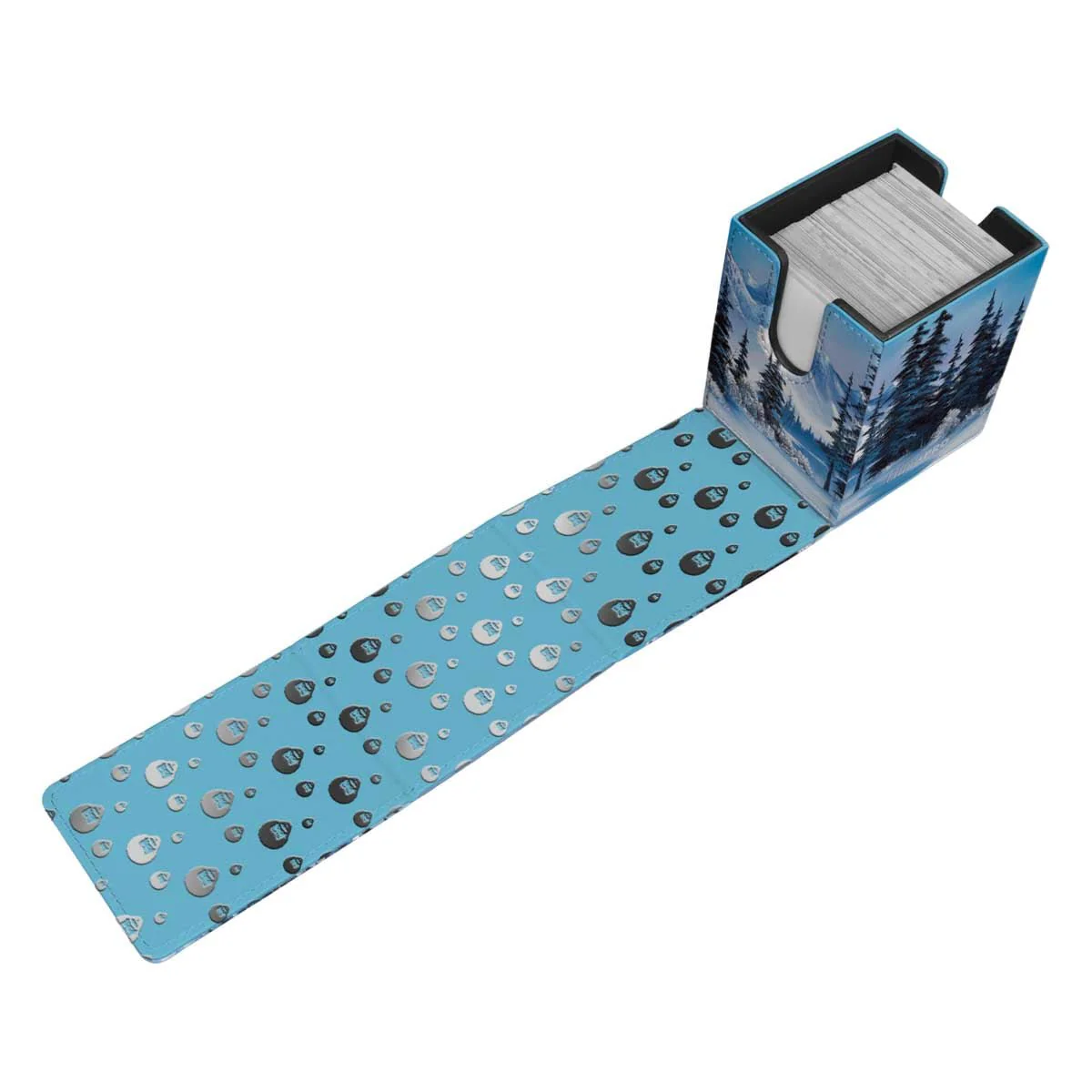 Bob Ross - Winter Paradise ALCOVE® Flip DECK BOX® for Tabletop Gaming - Image 4