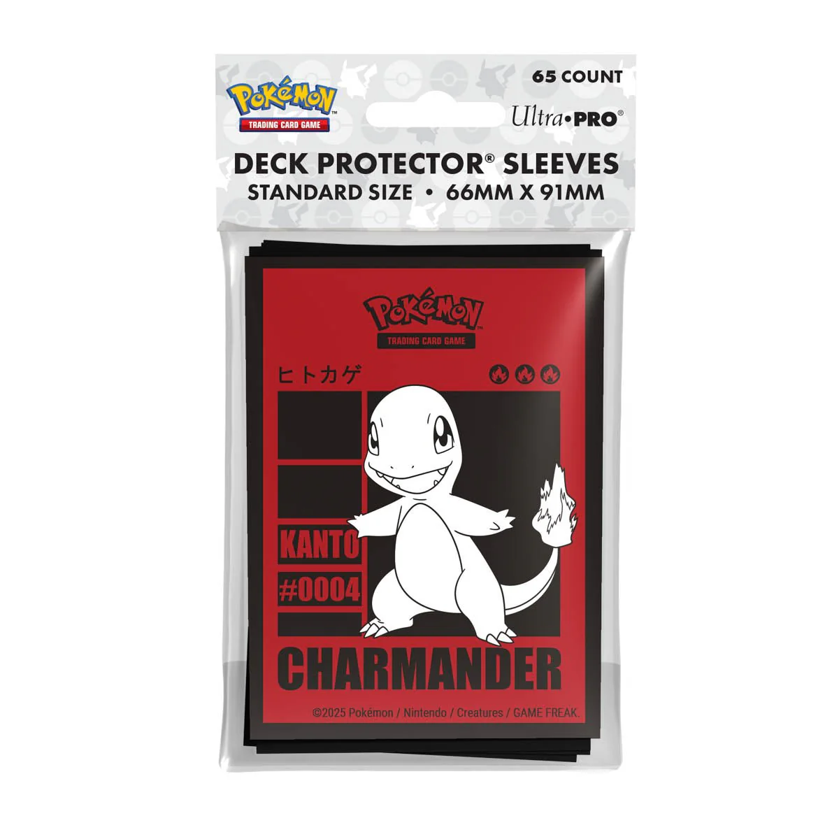 Charmander 65ct Deck Protector® Sleeves for Pokémon - Image 2