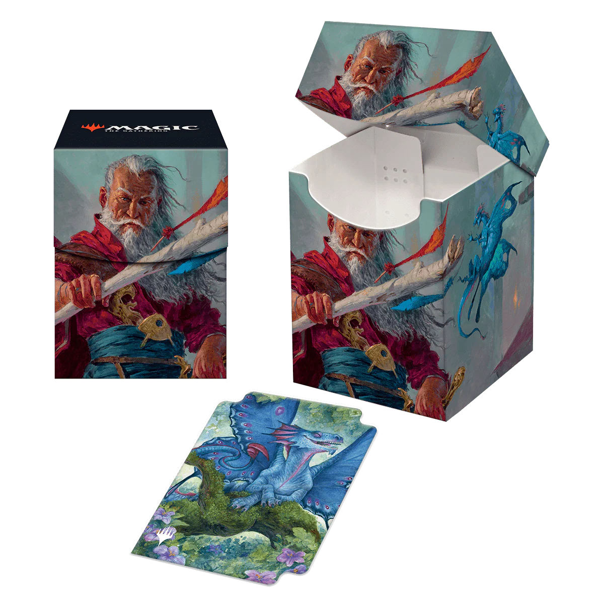 Commander Legends: Battle for Baldur's Gate Elminster 100+ Deck Box for Magic: The Gathering