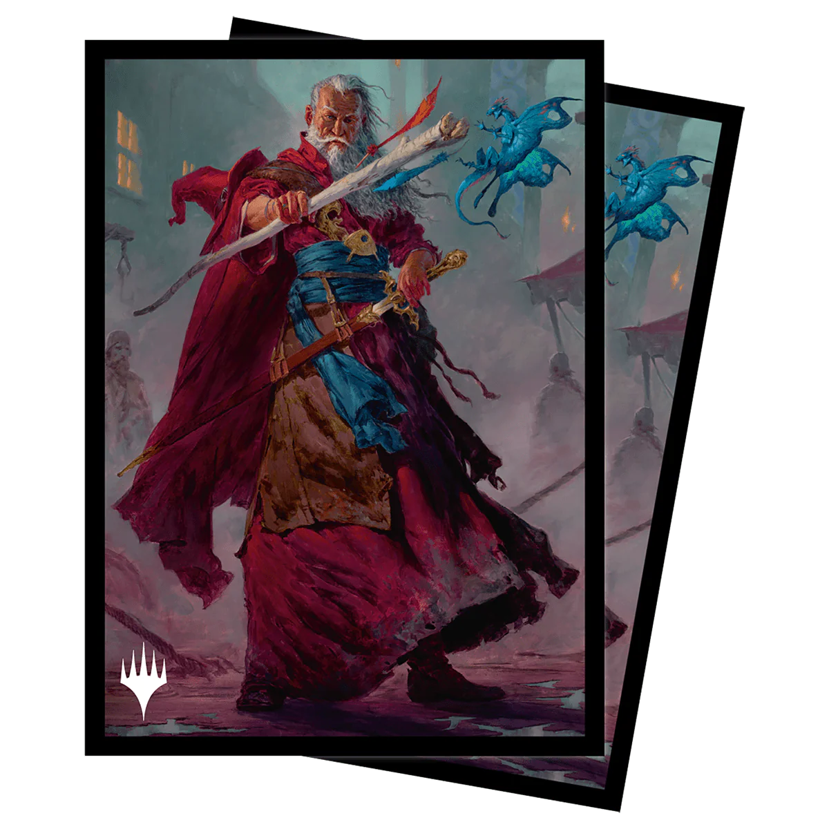 Commander Legends: Battle for Baldur's Gate Elminster Standard DECK PROTECTOR® Sleeves (100ct) for Magic: The Gathering