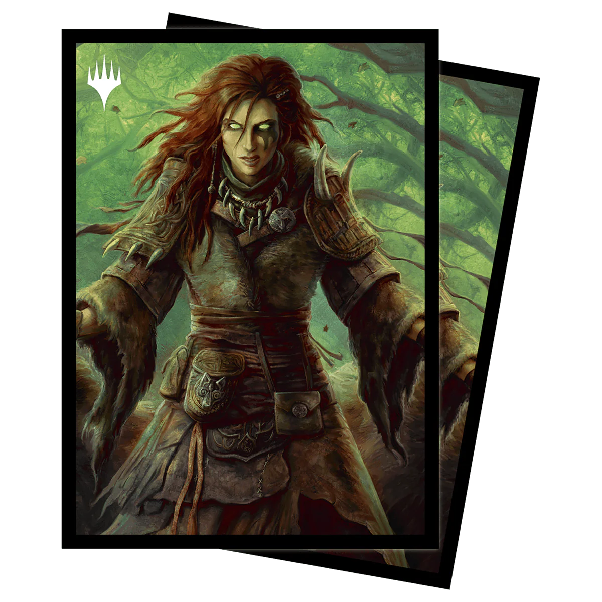 Commander Legends: Battle for Baldur's Gate Faldorn, Dread Wolf Herald Standard DECK PROTECTOR® Sleeves (100ct) for Magic: The Gathering