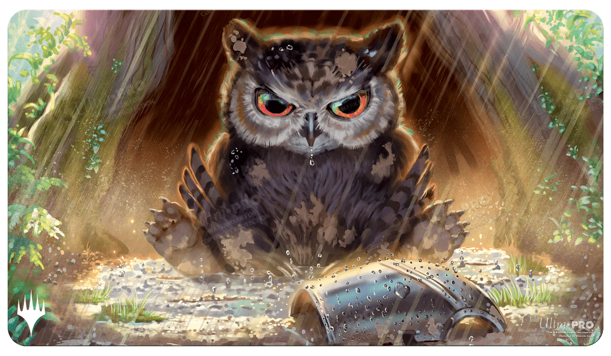 Commander Legends: Battle for Baldur's Gate Owlbear Cub Standard Gaming Playmat for Magic: The Gathering