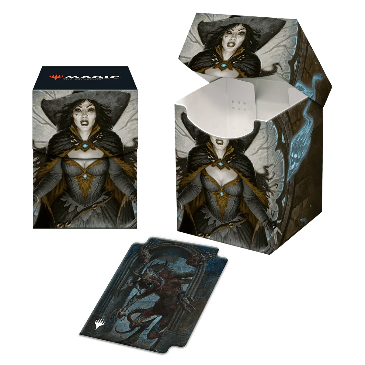 Commander Legends: Battle for Baldur's Gate Tasha, the Witch Queen 100+ Deck Box for Magic: The Gathering