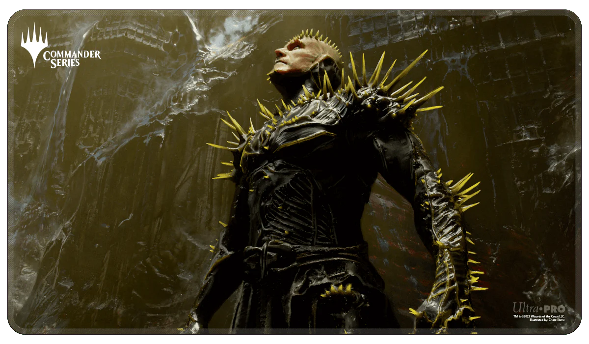 Commander Series #1: Mono - K'rrik Stitched Standard Gaming Playmat for Magic: The Gathering