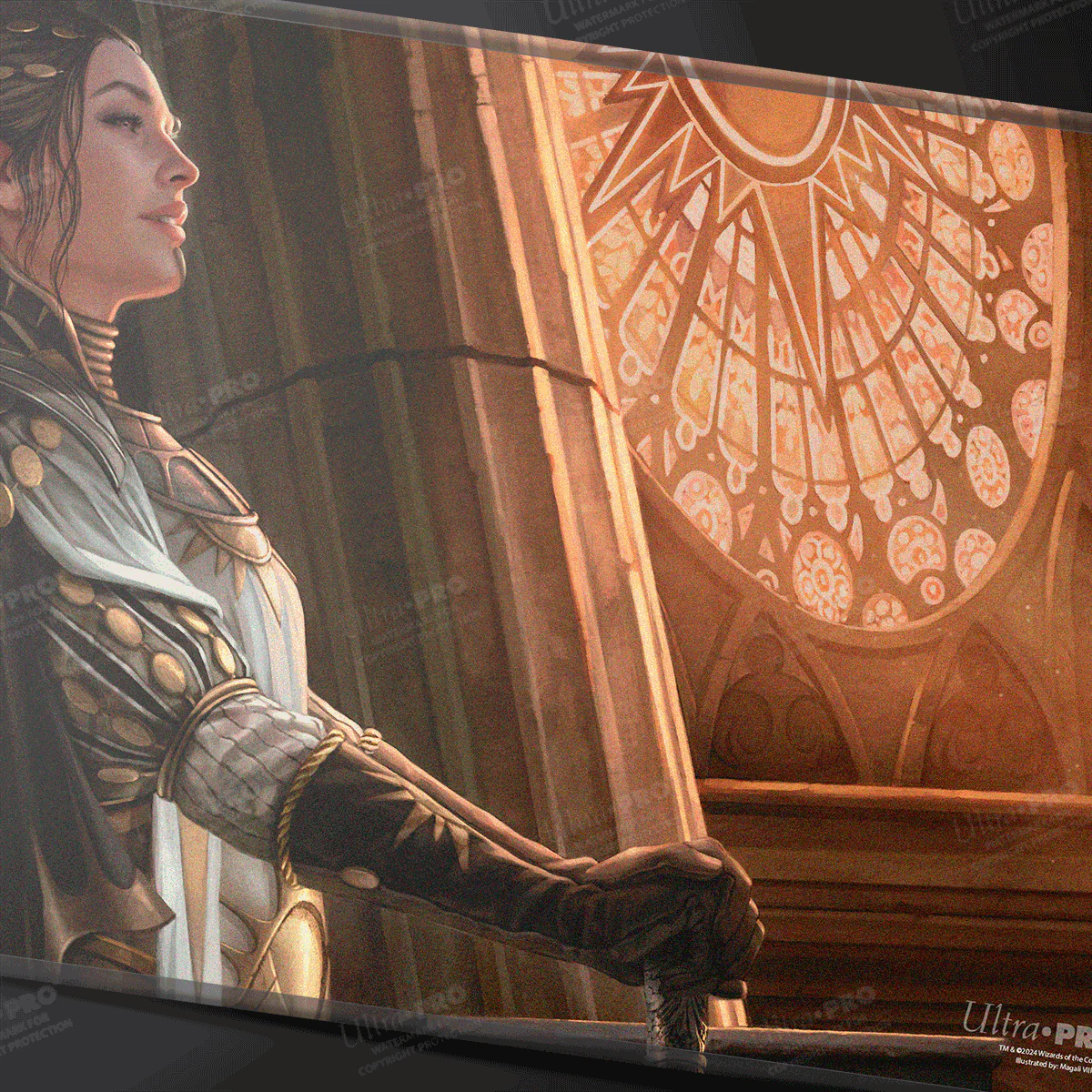 Commander Series #3: Enemy - Teysa Stitched Edge Standard Gaming Playmat for Magic: The Gathering