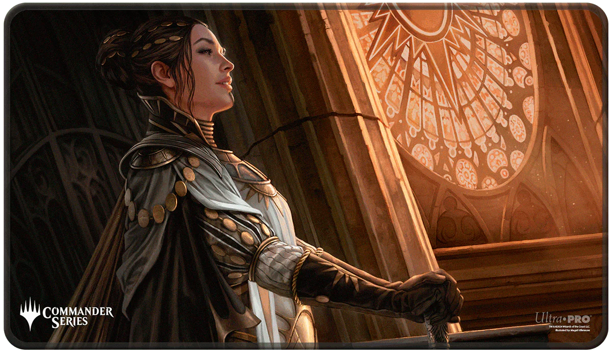 Commander Series #3: Enemy - Teysa Stitched Edge Standard Gaming Playmat for Magic: The Gathering - Image 2