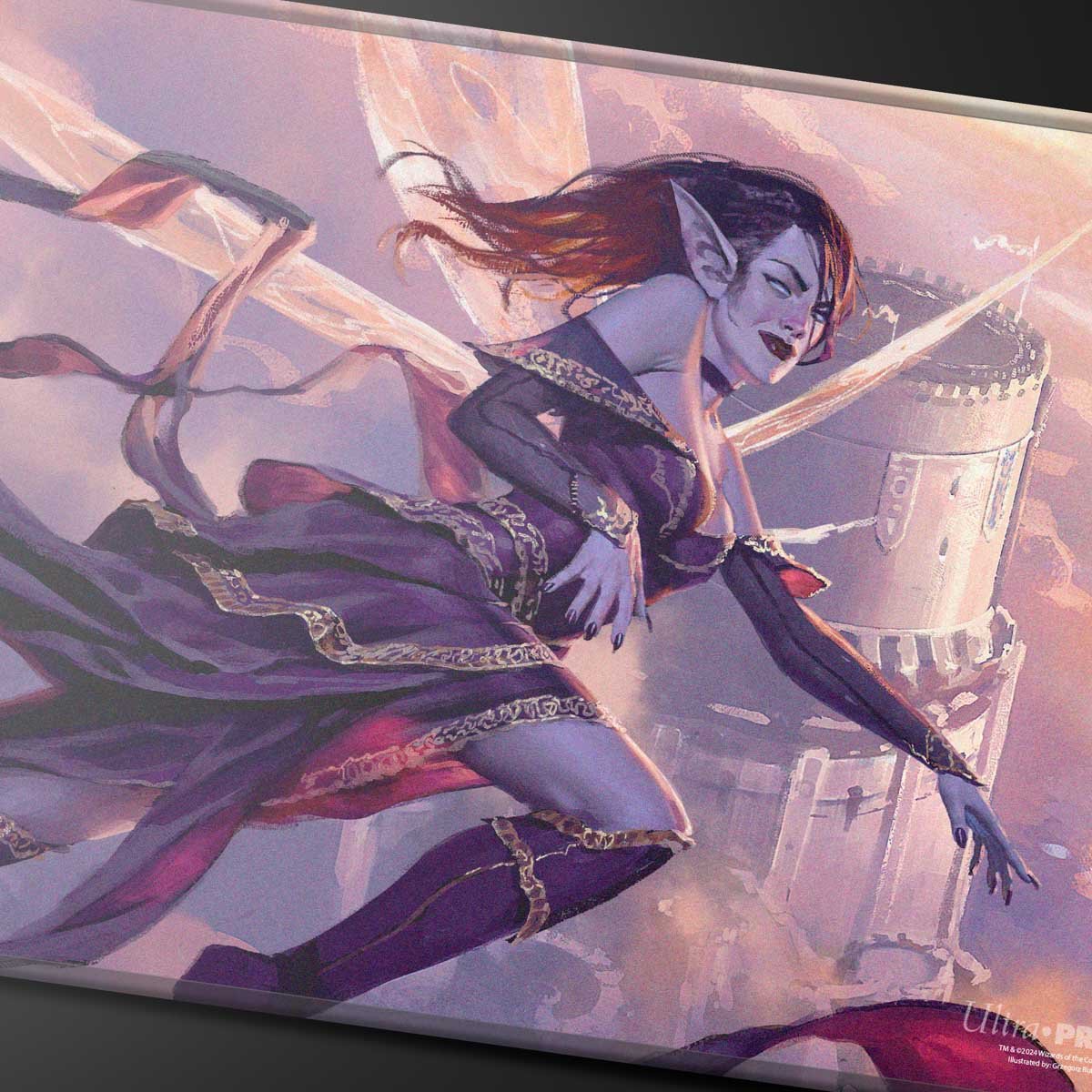 Commander Series #4 Shard - Alela Stitched Standard Gaming Playmat for Magic: The Gathering