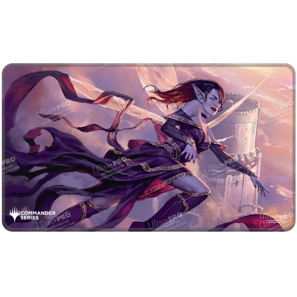 Commander Series #4 Shard - Alela Stitched Standard Gaming Playmat for Magic: The Gathering - Image 2