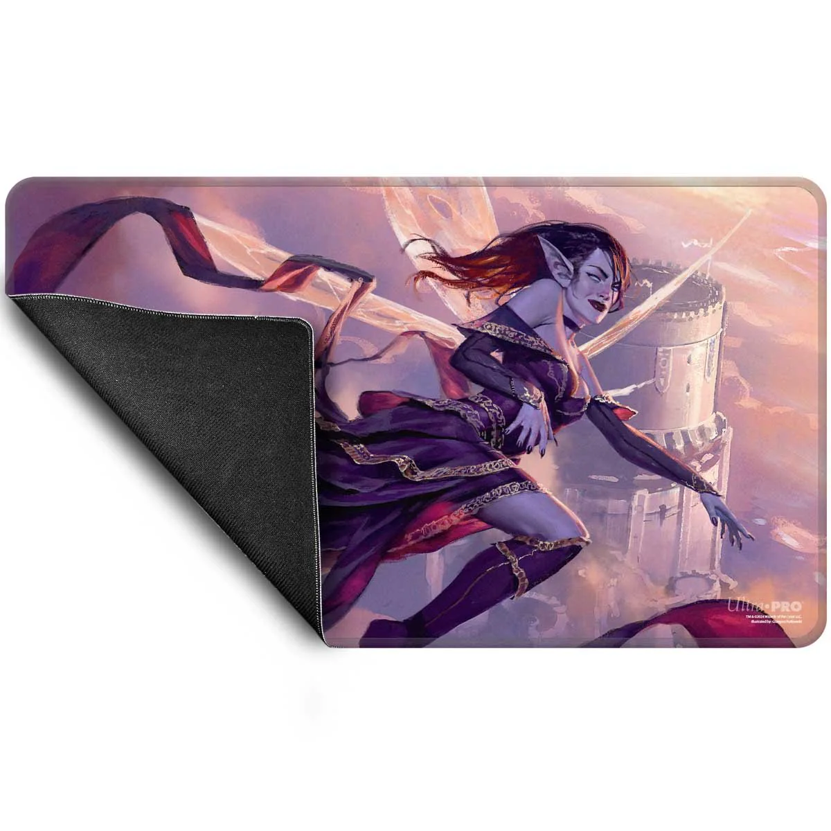 Commander Series #4 Shard - Alela Stitched Standard Gaming Playmat for Magic: The Gathering - Image 3