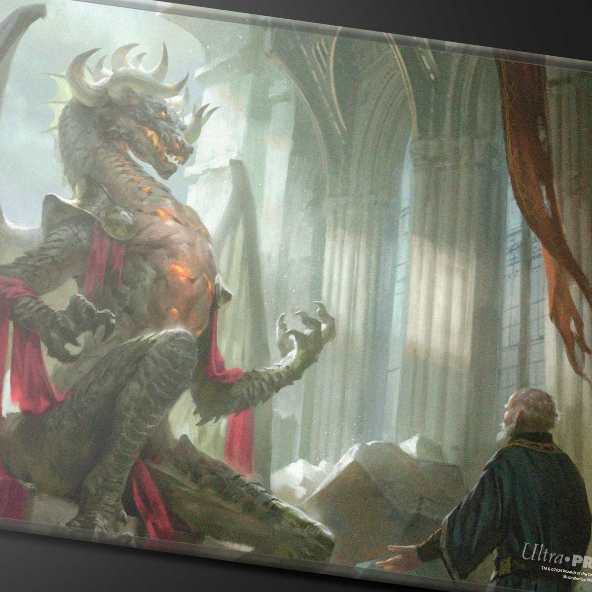 Commander Series #4 Shard - Korvold Stitched Standard Gaming Playmat for Magic: The Gathering