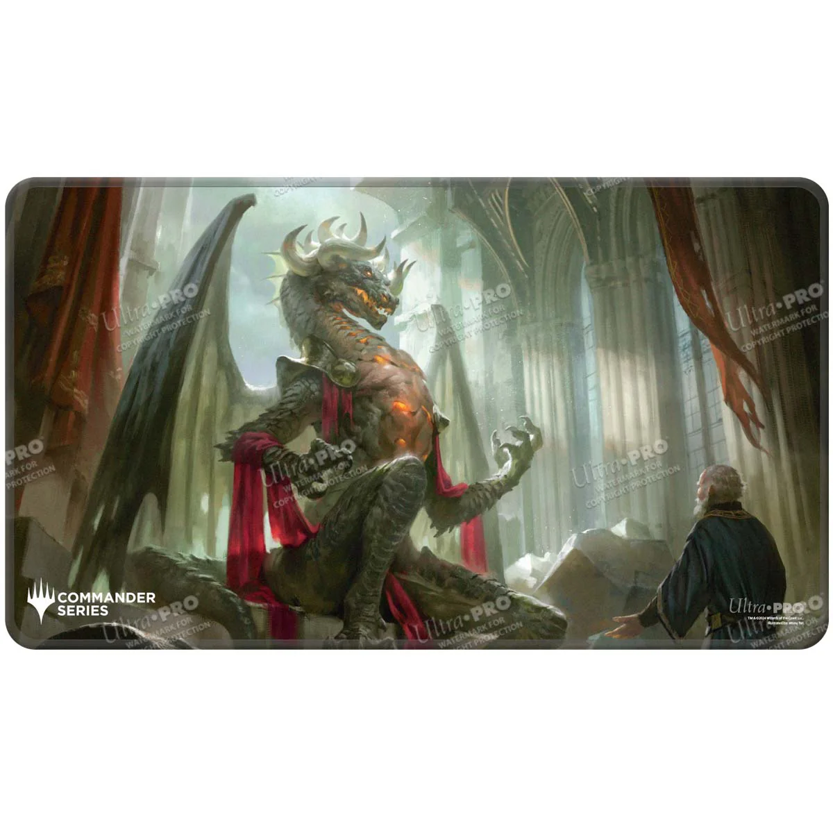 Commander Series #4 Shard - Korvold Stitched Standard Gaming Playmat for Magic: The Gathering - Image 2