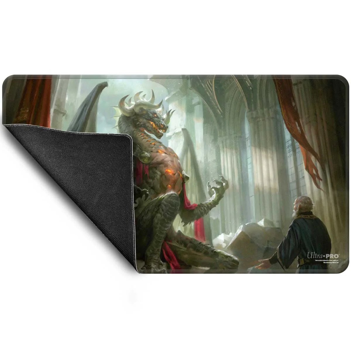 Commander Series #4 Shard - Korvold Stitched Standard Gaming Playmat for Magic: The Gathering - Image 3