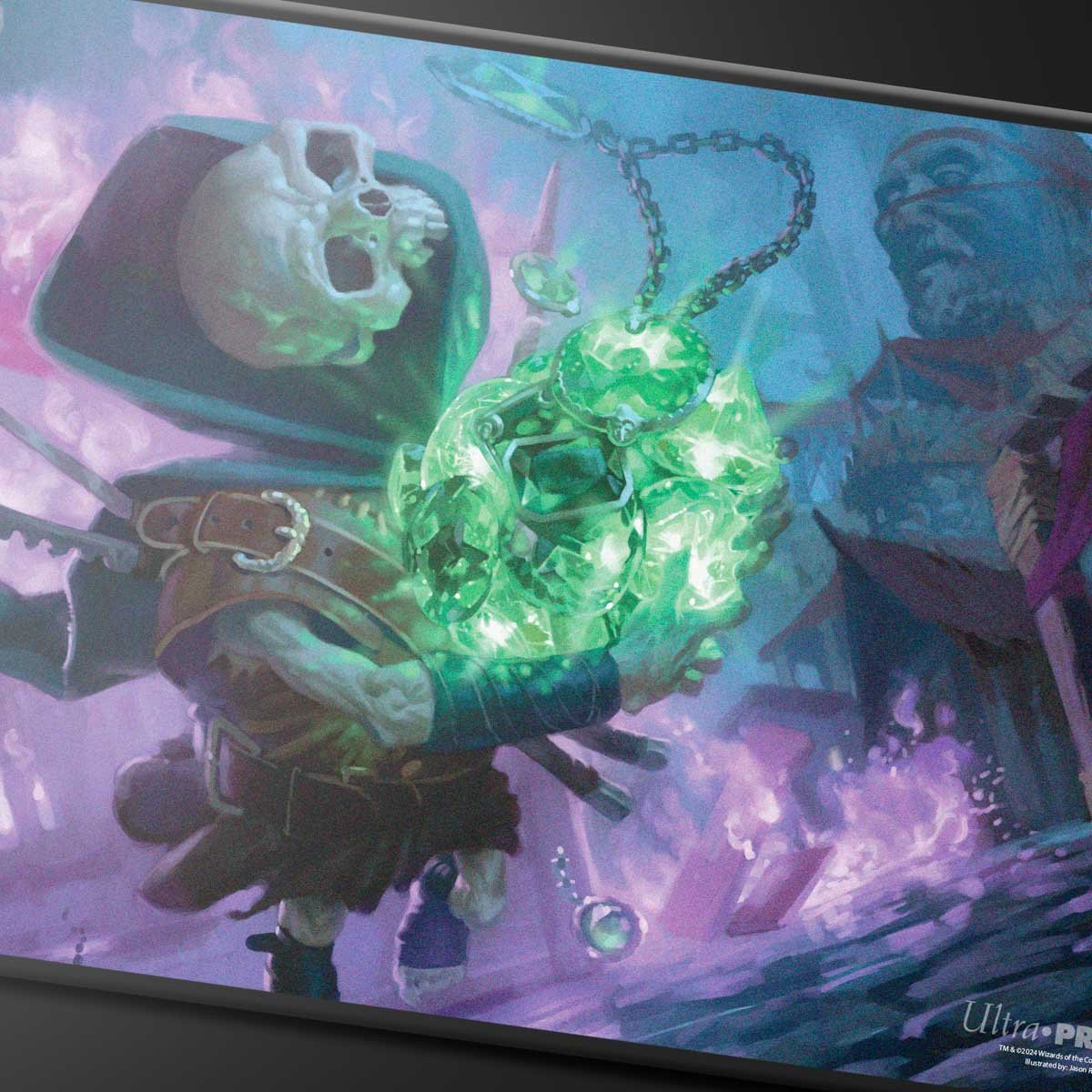 Commander Series #4 Shard - Tinybones (Fan-Voted) Black Stitched Playmat for Magic: The Gathering