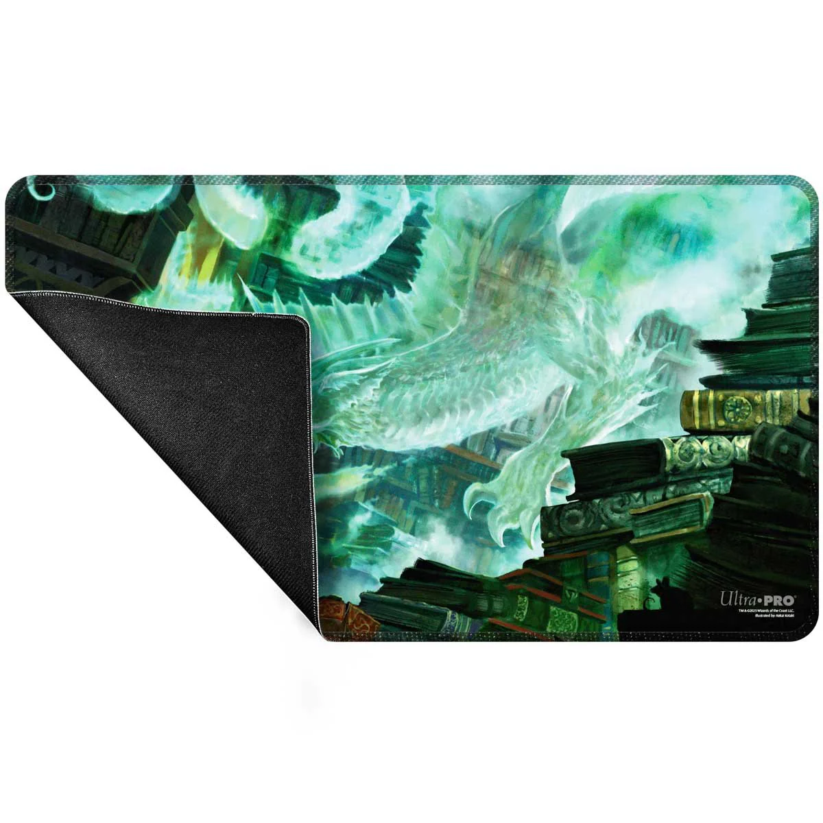 Commander Series #5 - Three Color Wedge - Miirym Stitched Playmat for Magic: The Gathering - Image 3