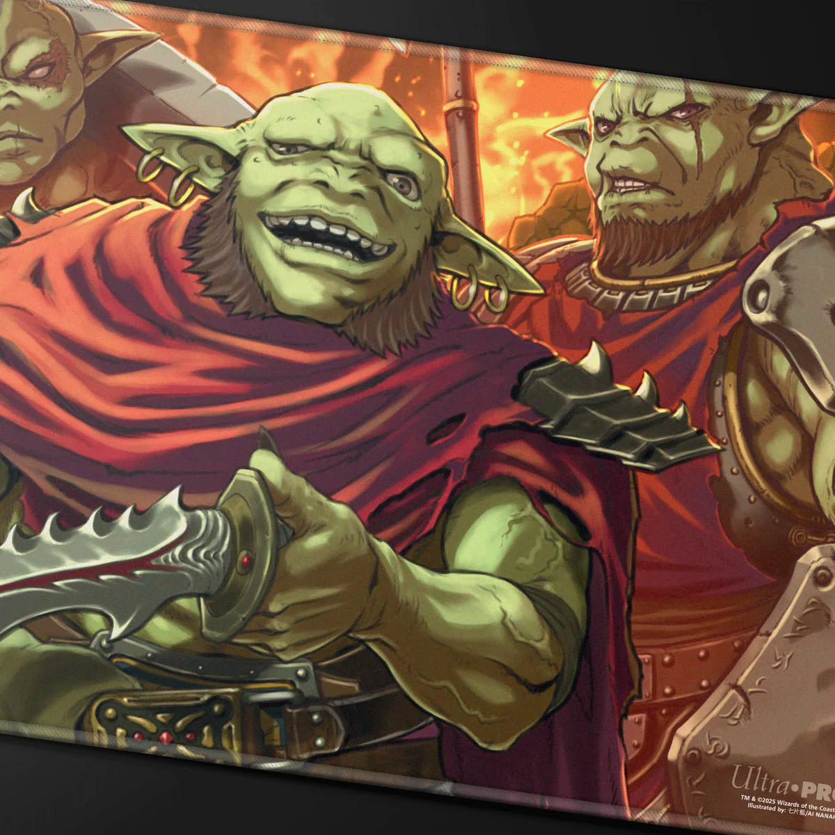 Commander Series #6 Krenko Stitched Playmat for Magic: The Gathering - Image 2
