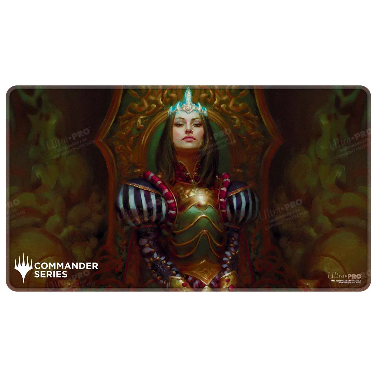 Commander Series #7 Queen Marchesa Stitched Playmat for Magic: The Gathering