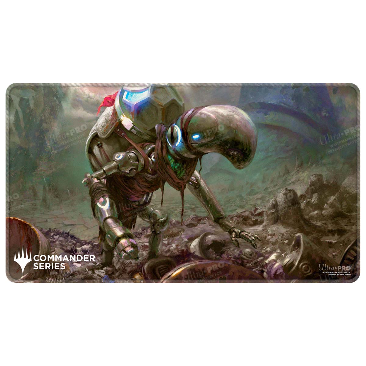 Commander Series #7 Urtet, Remnant of Memnarch Stitched Playmat for Magic: The Gathering