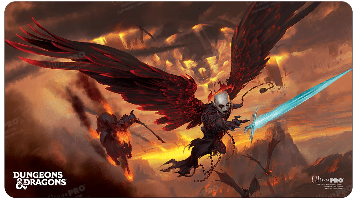 Cover Series Baldur's Gate Descent Into Avernus Standard Gaming Playmat for Dungeons & Dragons
