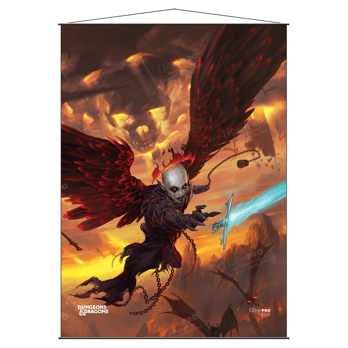 Cover Series Baldur's Gate Descent Into Avernus Wall Scroll for Dungeons & Dragons