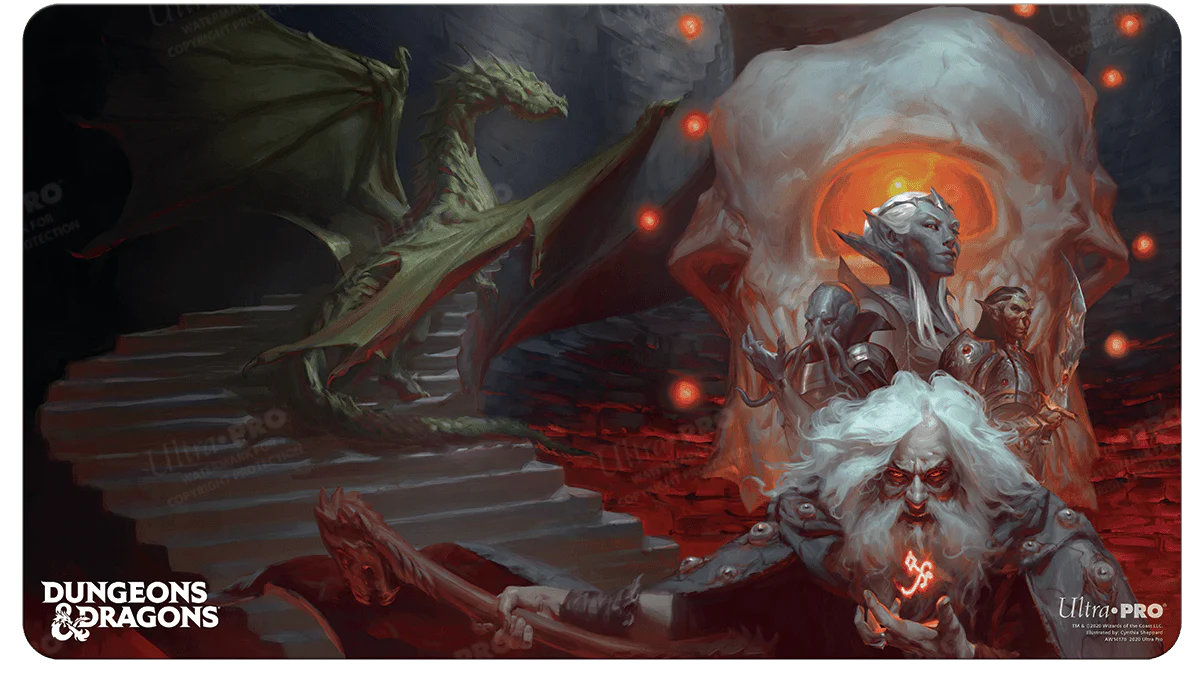 Cover Series Waterdeep Dungeon of the Mad Mage Standard Gaming Playmat for Dungeons & Dragons